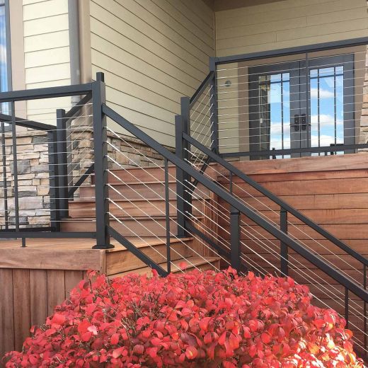 Vista Cable Rail 42" Top Stair Post