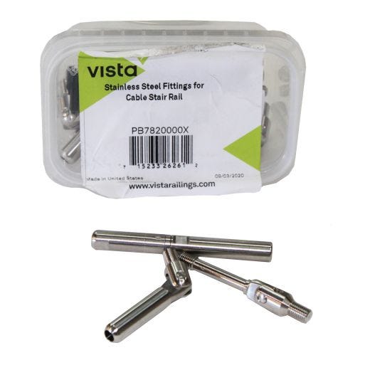 Vista Cable Rail Stair Hardware Pack