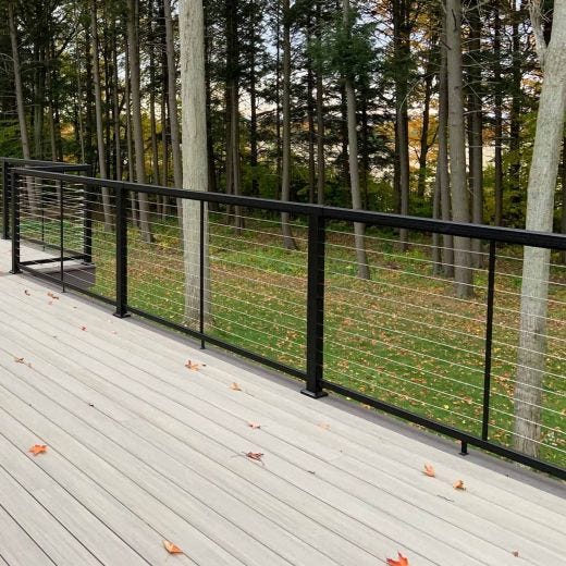 Vista 5' Top and Bottom Rail