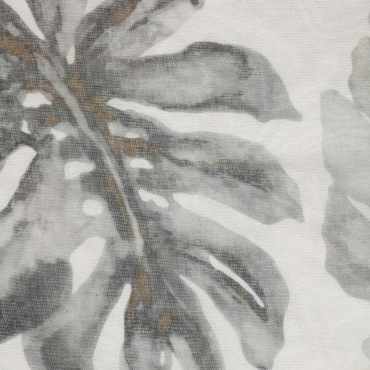 52" x 84" Alba Dolly Sheer Grommet-Floral Taupe
