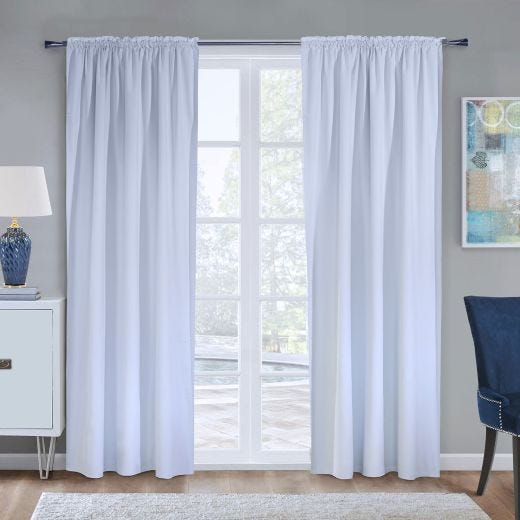 45" x 77" Blackout Liner-White