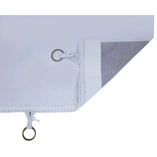 45" x 77" Blackout Liner-White