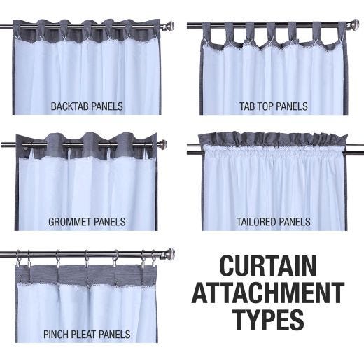 45" x 77" Blackout Liner-White