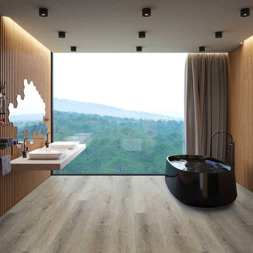 5mm Silverbolt Hybrid Loose Lay Vinyl Flooring 24.7 Sq-ft/bx