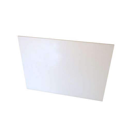 48" x 34-3/4"  White Island Panel For Thermafoil Panels