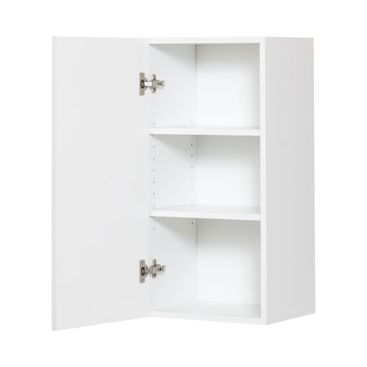 18" x 30" White Thermafoil Shaker Wall Cabinet