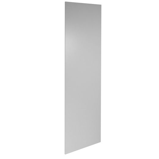 24" x 84" White Fridge Panel For Thermafoil Cabinets
