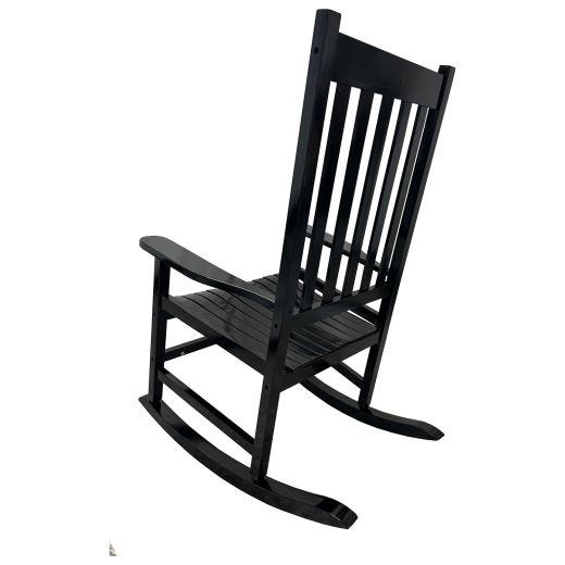 St. Andrews Porch Rocker-Black