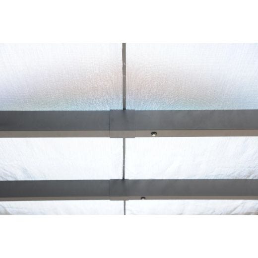 Pergola with Adjustable Sunshade-11'x11'