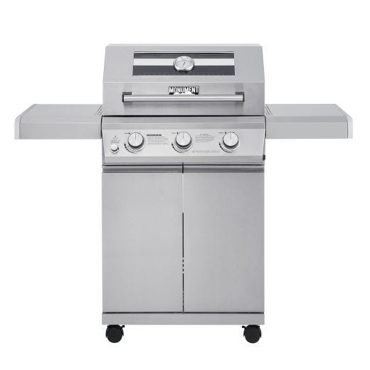 Monument Grill 3B SS CLEARVIEW