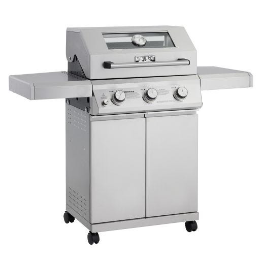 Monument Grill 3B SS CLEARVIEW