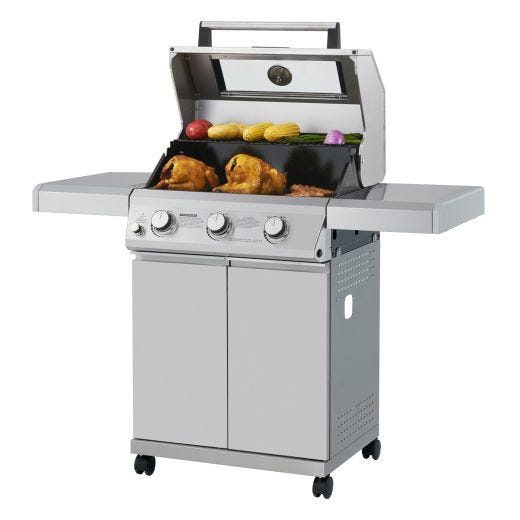 Monument Grill 3B SS CLEARVIEW