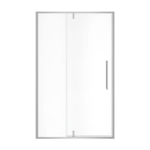 Porte de douche pivotante Uptown 44-47 x 76 po, chromé
