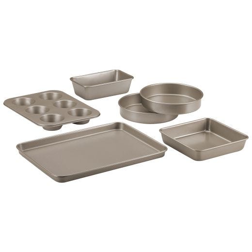 Cuisinart 6 Piece Bakeware Set-Champagne