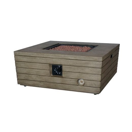 Havana 36" Square Gas Fire Pit