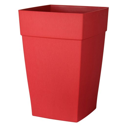 8" Harmony Tall Pot- Red