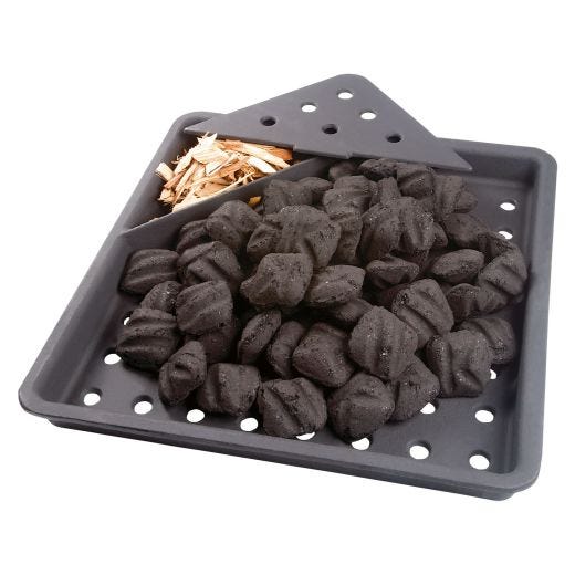 Napoleon Cast Iron Charcoal And Smoker Tray