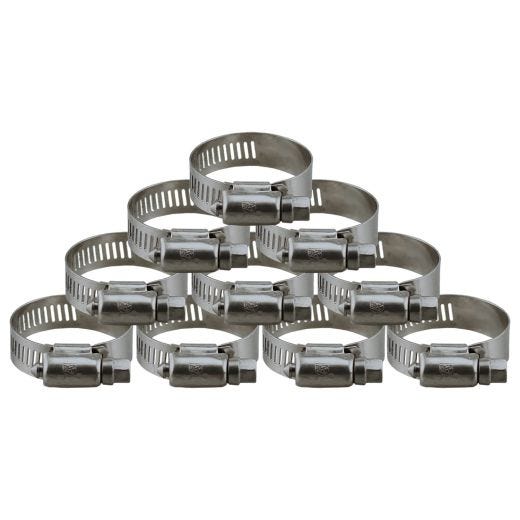 #16 All Stainless Steel Clamp-Series 87-10/Pack