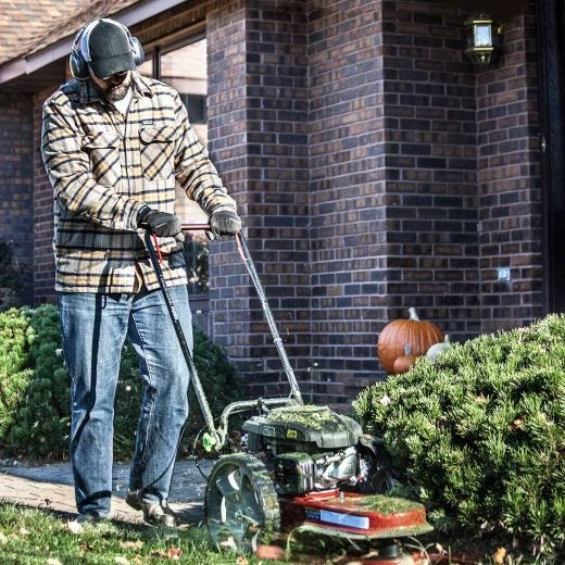 Earthquake Walk Behind String Mower With 150cc Viper Engine