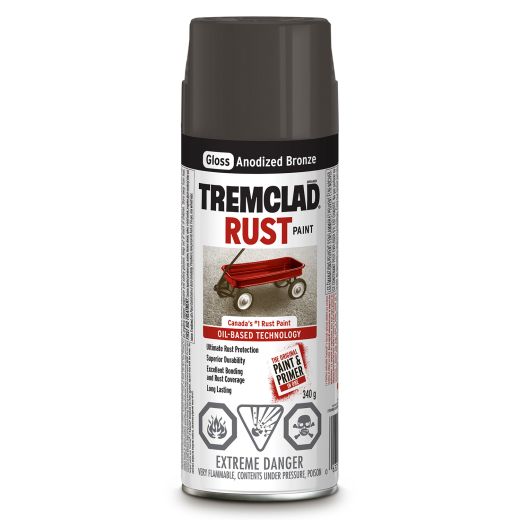 Tremclad Alkyd Rust Spray Paint-340g