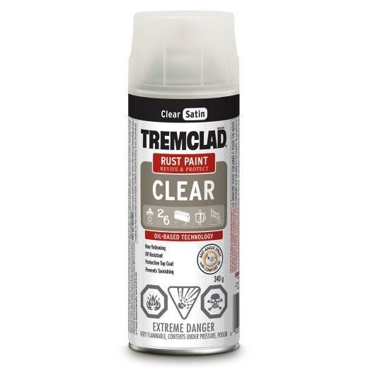 Tremclad Satin Alkyd Rust Spray Paint-340g