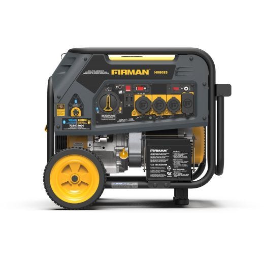 Dual Fuel Portable Generator 10000W Electric Start 120/240V