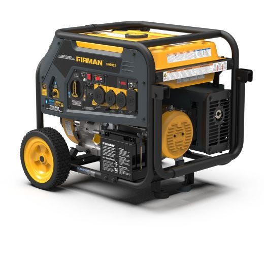 Dual Fuel Portable Generator 10000W Electric Start 120/240V