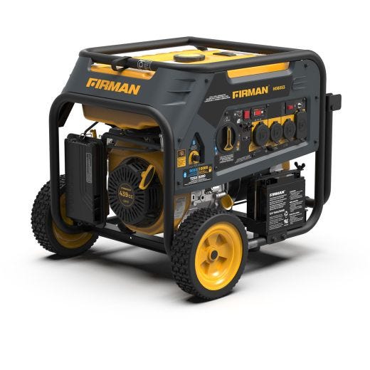 Dual Fuel Portable Generator 10000W Electric Start 120/240V