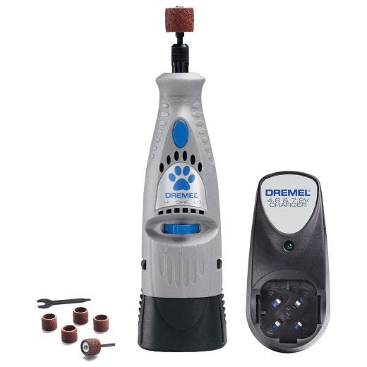 Cordless Rotary Tool Pet Grooming Kit