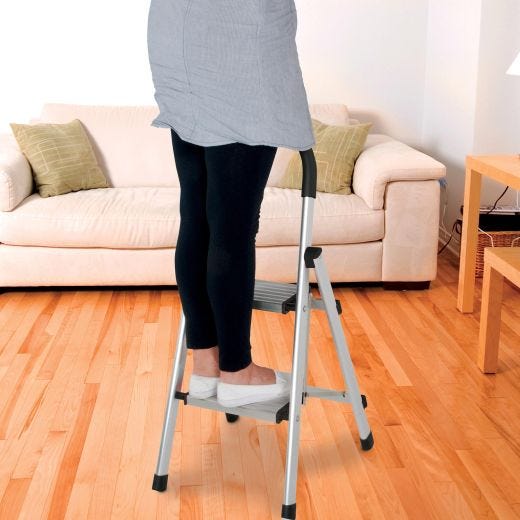 Metaltech 2-Step Household Compact Step Stool Type 3