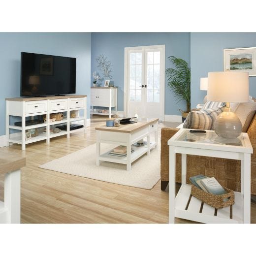 Cottage Road 59" Credenza-White