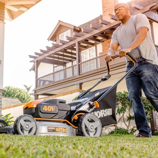 40V Power Share PRO 4.0Ah 20" Cordless Push Lawn Mower