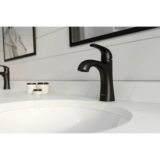 Rancho Single Handle Lavatory Faucet-Matte Black