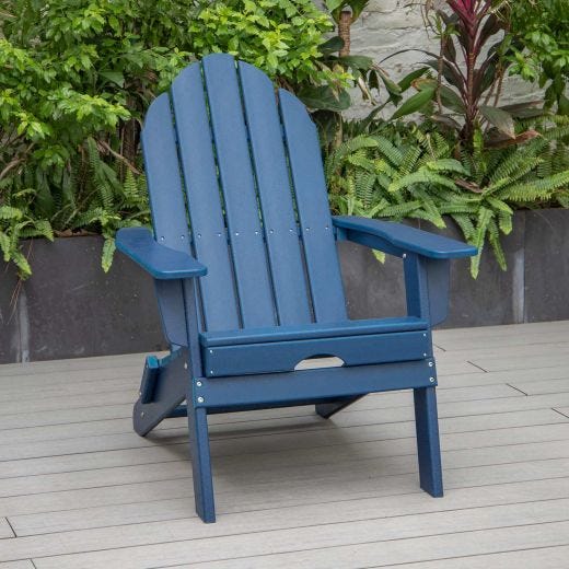 HDPE Folding Adirondack Chair