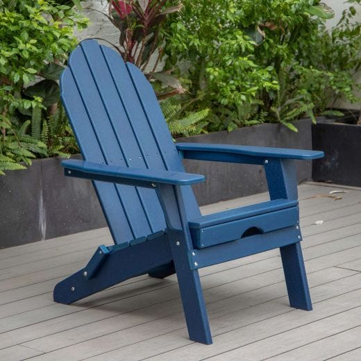 HDPE Folding Adirondack Chair