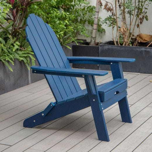 HDPE Folding Adirondack Chair