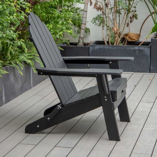 HDPE Folding Adirondack Chair
