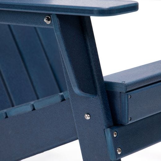 HDPE Folding Adirondack Chair