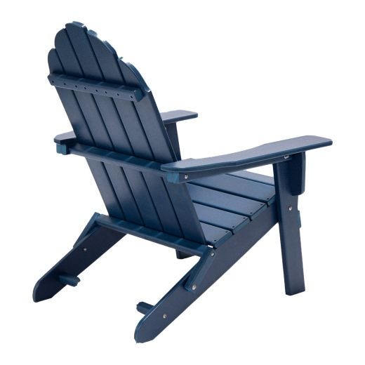 HDPE Folding Adirondack Chair