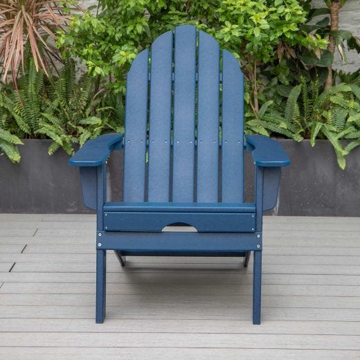HDPE Folding Adirondack Chair