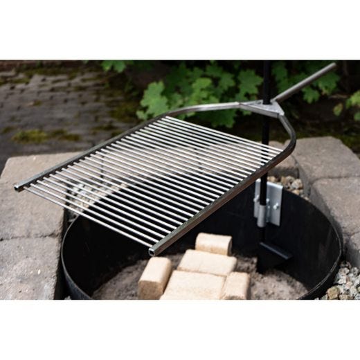 Iron Embers Stainless Steel BBQ Grill