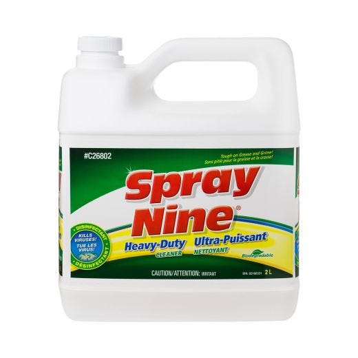 Spray Nine Heavy-Duty Cleaner/Disinfectant-2L