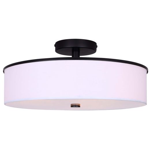 Tristan 18" Semi Flushmount