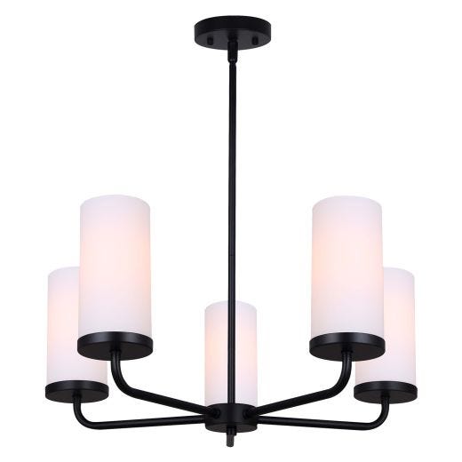 Malloy 25" 5-Light Chandelier