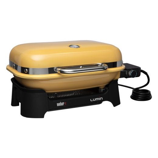 Weber Lumin Electric Grill Compact Golden Yellow