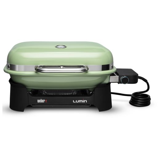 Weber Lumin Electric Grill Compact Seafoam Green