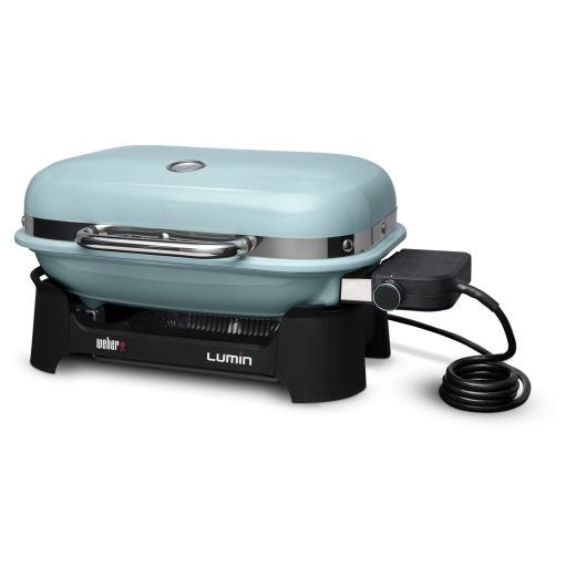 Weber Lumin Electric Grill Compact Ice Blue