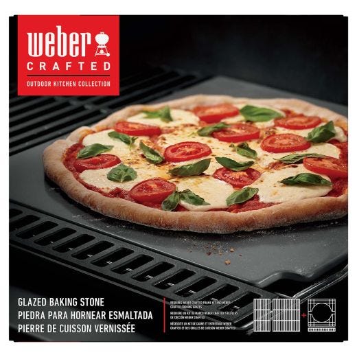 Weber Crafted Glazed Baking Stone