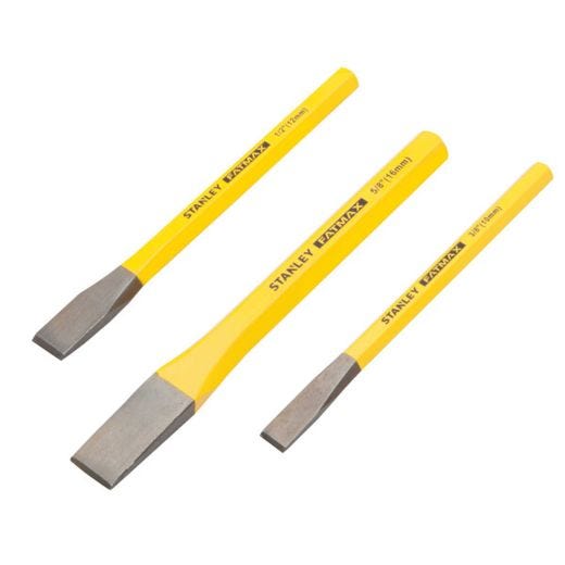 Ensemble de burins à froid Stanley Fatmax 3 pièces