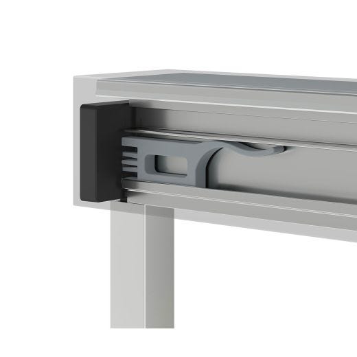 Incognito Tub Door 57 56-59 x 56 3/4" Chrome 8mm